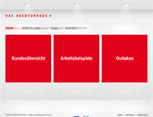 Tablet Screenshot of agenturhaus.com